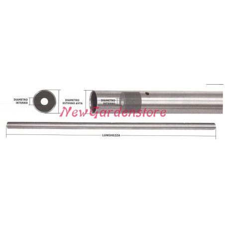 Asta esterna IKRA 044495 | NewgardenParts.com