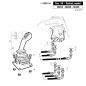 Joystick handle mower tractor ORIGINAL GIANNI FERRARI 00.40.00.2500