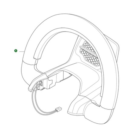 IMPUGNATURA KIT 536535502 ORIGINALE HUSQVARNA | NewgardenParts.com