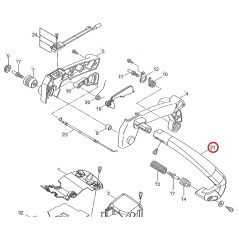 ORIGINAL ACTIVE Kettensägengriff Modelle 28.28 024142 | NewgardenParts.com