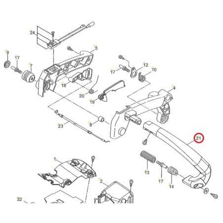 ORIGINAL ACTIVE Kettensägengriff Modelle 28.28 024142 | NewgardenParts.com