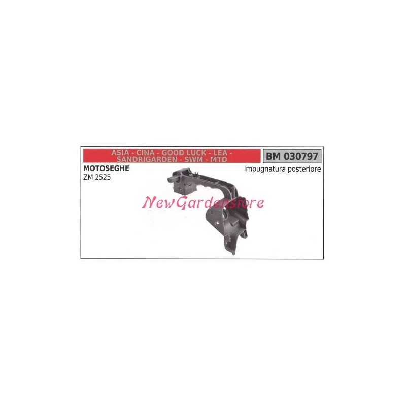 Rear handle CINA chainsaw engine ZM 2525 030797