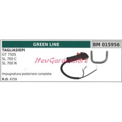 Impugnatura posteriore GREENLINE tagliasiepe GT 750S 015956 | NewgardenParts.com