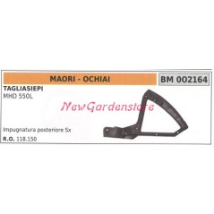 Impugnatura posteriore Sx MAORI tagliasiepe MHD 550L 002164 | NewgardenParts.com