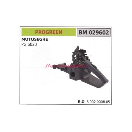 Impugnatura Serbatoio carburante PROGREEN motore decespugliatore PG 6020 029602 | NewgardenParts.com