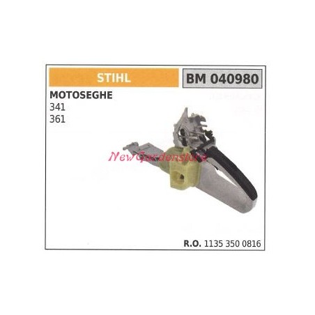 Impugnatura Serbatoio carburante STIHL motore motosega 341 361 040980 | NewgardenParts.com