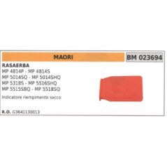 Indicatore riempimento sacco MAORI rasaerba MP4814P - MP4814S - MP5014SQ | NewgardenParts.com