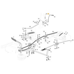 Asta freno ORIGINALE STIGA trattorino tagliaerba 1330m - 1538m -84mt 125033113/0 | NewgardenParts.com