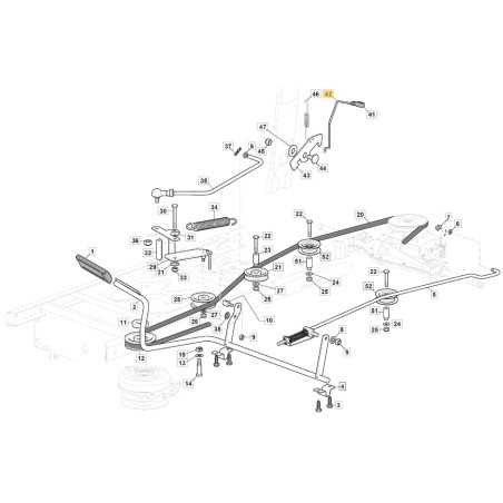 Bremsstange ORIGINAL STIGA Rasentraktor 1330m - 1538m - 84mt 125033113/0 | NewgardenParts.com