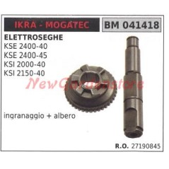 Ingranaggio con albero IKRA per elettrosega KSE 2150-40 2400-40 041418 | NewgardenParts.com