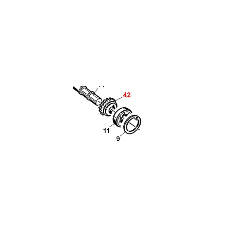 Bevel gear Z16 propeller DS ORIGINAL GIANNI FERRARI 01.40.00.0135