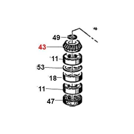 Bevel gear Z19 helix SN ORIGINAL GIANNI FERRARI 01.40.00.0136 | NewgardenParts.com