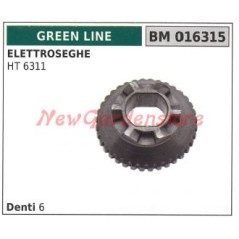 Clutch gear GREEN LINE for HT 6311 electric saw 016315 | NewgardenParts.com