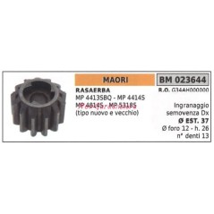 Ingranaggio semovenza DX MAORI rasaerba tosaerba tagliaerba MP 4413SBQ 023644 | NewgardenParts.com