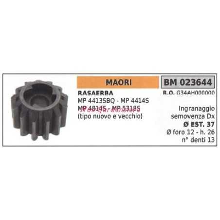 Self-propelled gearbox RIGHT MAORI lawn mower mower MP 4413SBQ 023644 | NewgardenParts.com