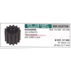 MTD Rasenmäher Selbstfahrergetriebe 123478A372 010736 | NewgardenParts.com