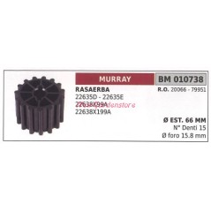 Ingranaggio semovenza MURRAY rasaerba tosaerba tagliaerba 22635D 010738 | NewgardenParts.com