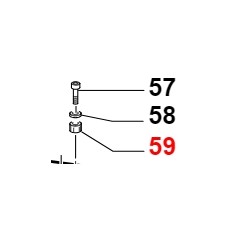 Inserto guarnizione camino ORIGINALE GIANNI FERRARI 01.40.00.4770 | NewgardenParts.com