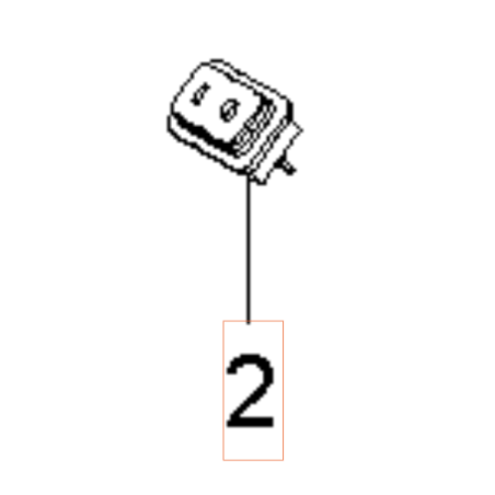 COMMUTATEUR 592617658 ORIGINAL HUSQVARNA | NewgardenParts.com