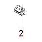INTERRUPTOR 592617658 ORIGINAL HUSQVARNA