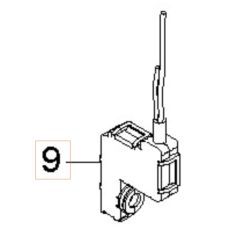 INTERRUTTORE 592617659 ORIGINALE HUSQVARNA | NewgardenParts.com