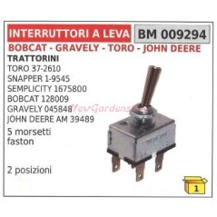 Interruttore a leva BOBCAT motore trattorino Toro snapper semplicity 009294 | NewgardenParts.com