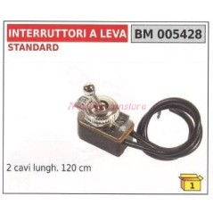 Interruttore a leva STANDARD 2 cavi lunghezza 120cm 005428 | NewgardenParts.com