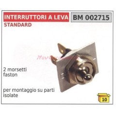 Interruttore a leva STANDARD 2 morsetti faston 002715 | NewgardenParts.com