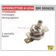 Interruttore a leva STANDARD motori motosega decespugliatore 000626 | NewgardenParts.com