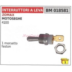 Interruptor de palanca ZOMAX motosierra 4100 1 abrazadera faston 018581