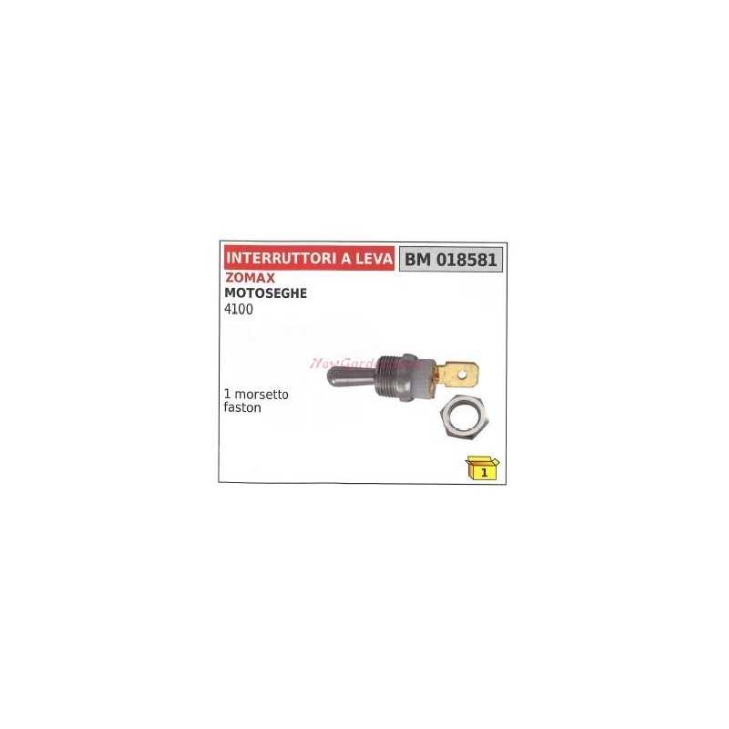 ZOMAX chainsaw lever switch 4100 1 faston terminal 018581