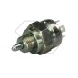 Push-button switch for start consent for agricultural machine