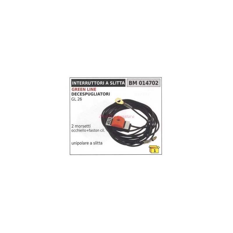 Schiebeschalter GREEN LINE Freischneider GL 26 2 Klemmen 014702