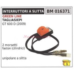 Interruttore a slitta GREEN LINE tagliasiepi GT 600 D (2009) unipolare 016371 | NewgardenParts.com