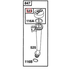 Asta livello olio originale motore rasaerba tagliaerba BRIGGS & STRATTON 495264 | NewgardenParts.com