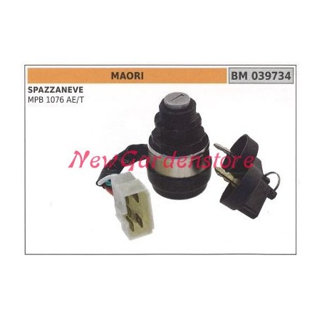 Interruttore avviamento MAORI motore spazzaneve MPB 1076 AE/T 039734 | NewgardenParts.com