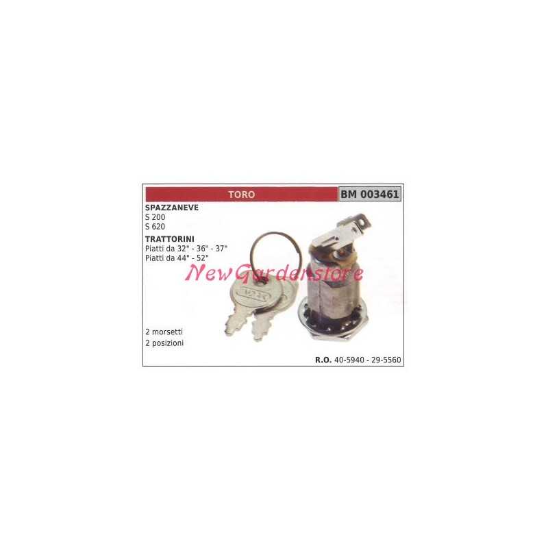 Interruptor de arranque TORO motor quitanieves S 200 620 003461