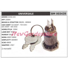 Interruttore avviamento UNIVERSALE motore trattorino rasaerba ayp 135944 003439 | NewgardenParts.com