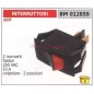 Interruttore AYP 2 morsetti faston piccoli 250 VAC 10 A unipolare 012859