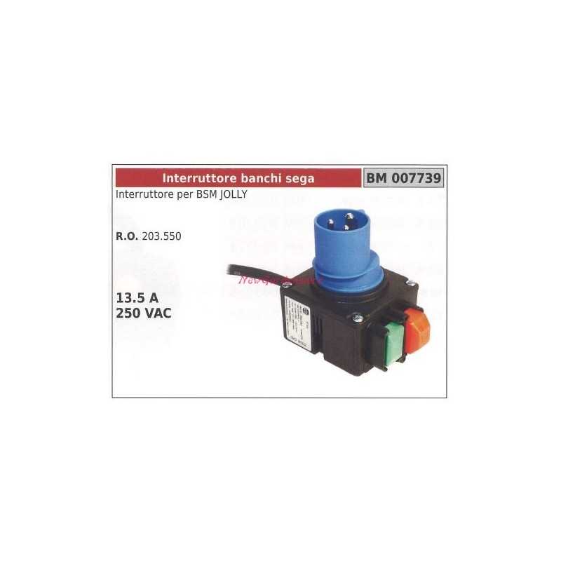 Disyuntor de sierra para BSM JOLLY 13,5 A 250 VCA 007739 203.550