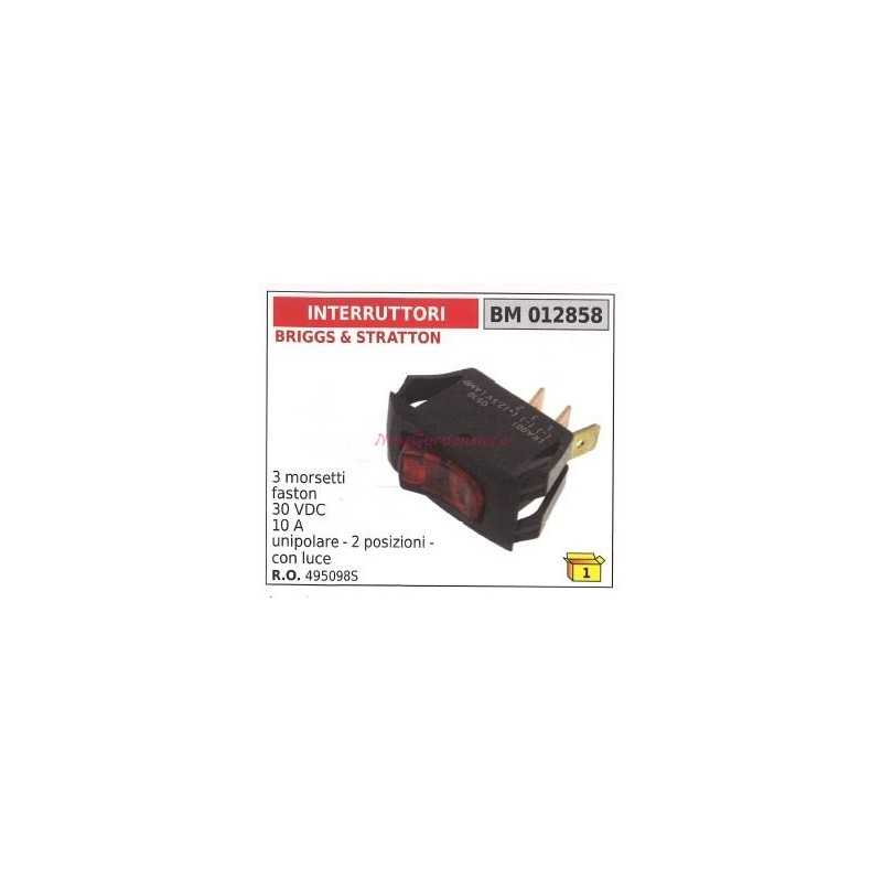 BRIGGS&STRATTON Schalter 3 Fastonklemmen 30VDC 10 A 012859