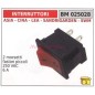Interruptor CINA 2 pequeños bornes faston 250 VAC 6 A 025028