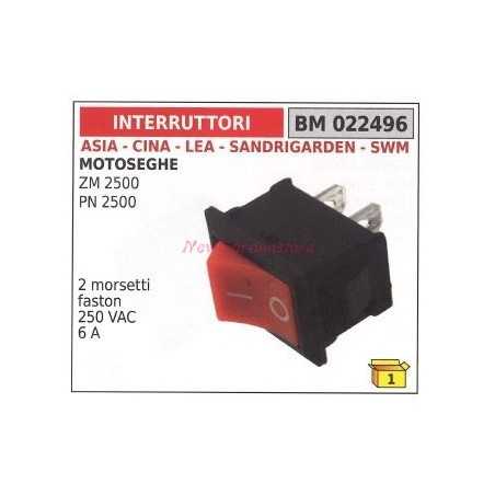 CINA interrupteur pour tronçonneuse ZM 2500 PN 2500 022496 | NewgardenParts.com