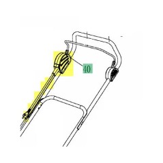 Interruttore consenso messa in moto rasaerba tosaerba ORIGINALE MTD 092.64.494 | NewgardenParts.com