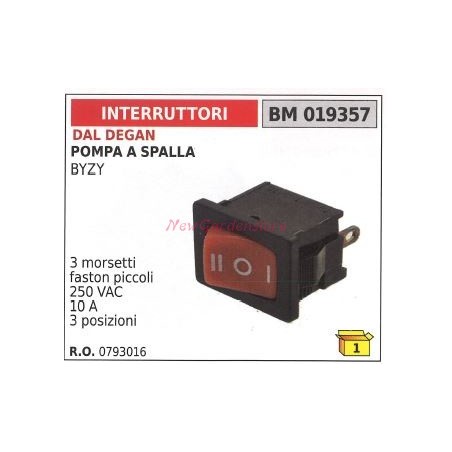 Interruttore DAL DEGAN pompa a spalla BYZY 3 morsetti faston piccoli 019357 | NewgardenParts.com