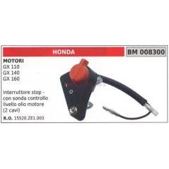 Interruttore di sicurezza olio HONDA motore GX 110 140 160 15520-ZE1-003 | NewgardenParts.com