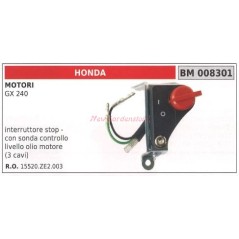 Interruttore di sicurezza olio HONDA motore GX 240 interruttore stop 008301 | NewgardenParts.com