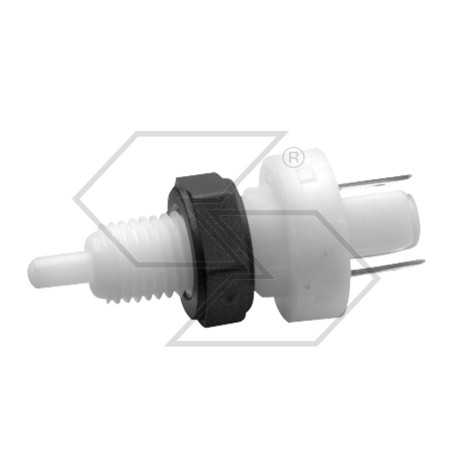 Short stop switch with external threaded ring nut for agricultural machine | NewgardenParts.com