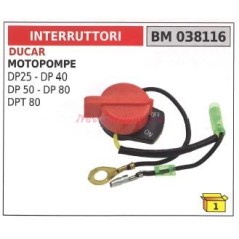Interruptor DUCAR motobombas DP 25 40 50 80 DPT 80 038116 | NewgardenParts.com