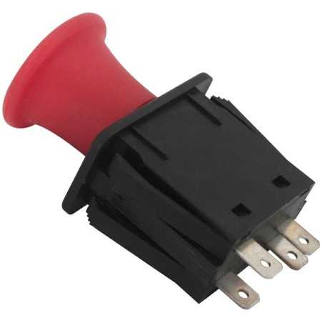 Kupplungsschalter Rasentraktor MP84 SD98 108 ab 2009 4-polig 18450074 | NewgardenParts.com